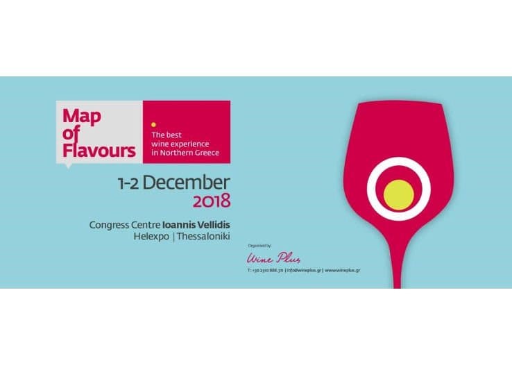 poster that says 'Map of Flavours - 1-2 December 2018'